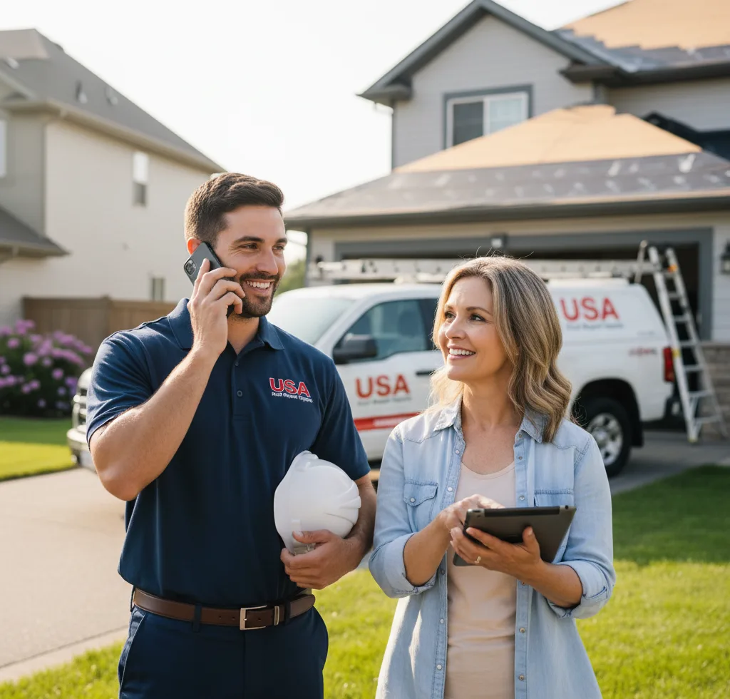 USA Roof Repair Experts customer support in Manti